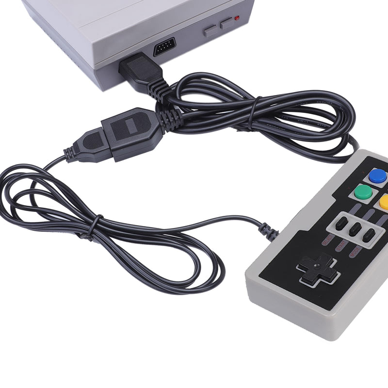 9 Pin Controller Extension Cable for Classic Retro Game Consoles AV 620, HD 621, HD 821 Plug and Play Wired Video Game Controller Gamepad Extension Cable 5.8ft 2 Pack (cable-new-abc)
