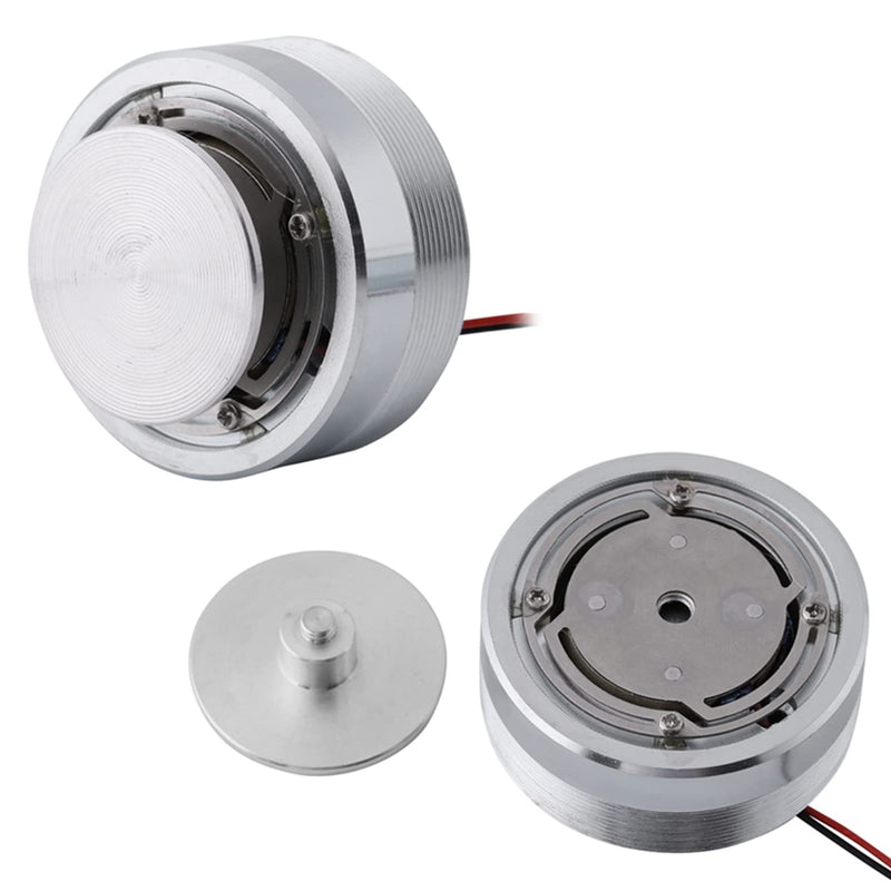 Resonance Speaker, 50mm 2Inch All Frequency Resonance Loudspeaker Vibration Round Strong Bass Vibration Louderspeaker (8Ω 20W) 8Ω 20W