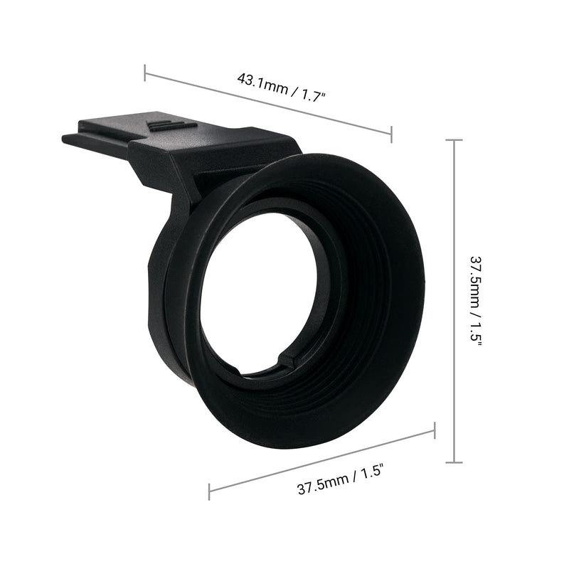 Soft Silicon Camera Viewfinder Eyecup Eyeshade for Fuji Fujifilm X-S20 X-S10 XS10 X-T200 XT200 Eyepiece Eye Cup Protector for X-S20 X-S10 X-T200