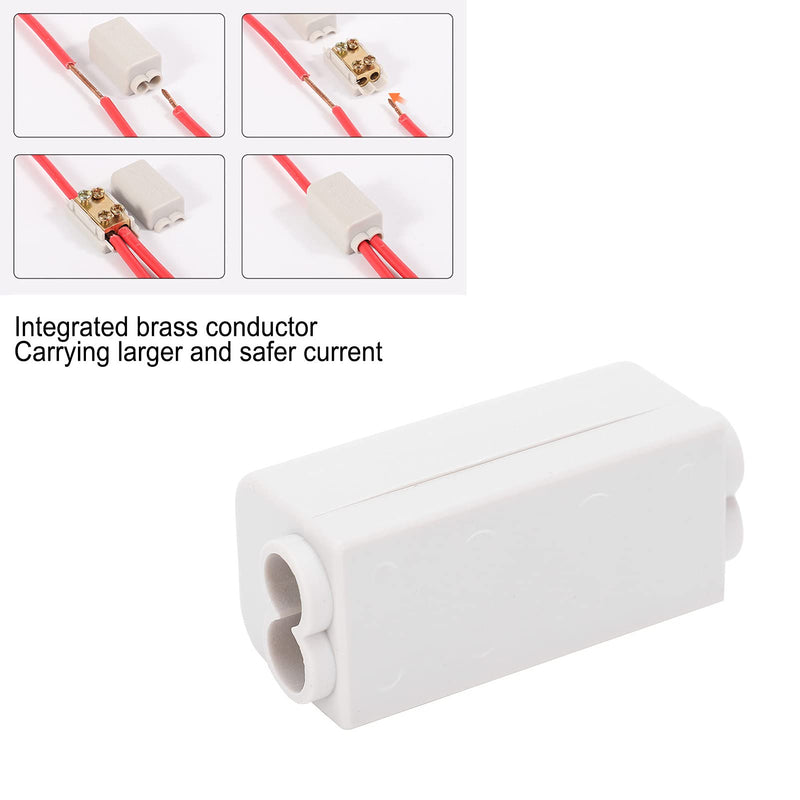 2-Piece Terminal Blocks High Performance Main Divider T Shape 1-in-2-Out Wiring Terminal Block Quick Splice Terminal Blocks Cable Connection Zk-1310 1000V 80A with Insulation Shell