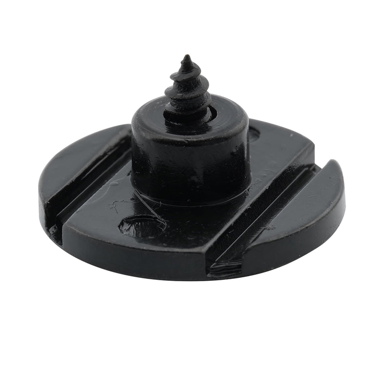 Musiclily Pro 19mm Steel Vintage Round Bass String Tree String Guide Retainer for Fender Precision Jazz Bass Electric Bass, Black