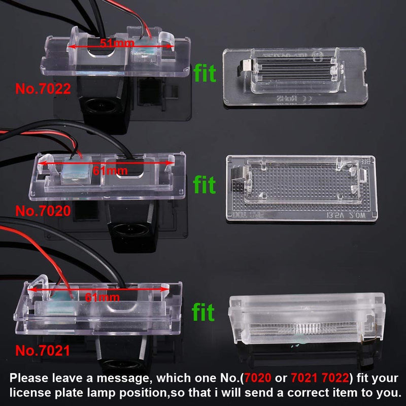 HD CCD Color Camera Waterproof Vehicle Car Rear View Backup Camera for BMW 3er E46 Coupe Touring Limo Compact Limousine Convertible 4D 5D 316i 318i 320d 323i 328i 330ci 325xi 1998-2005 No.7021