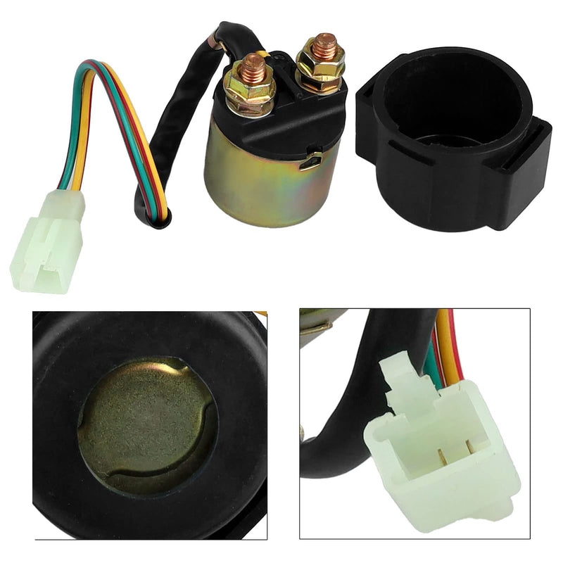 LOCOPOW Starter Relay Magnetic Switch for Kymco KXR MXU 150 250 300 Mxer 125 150 2002-2007 Maxxer 300 Quad 2006-2010