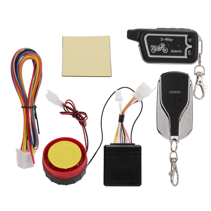 [AUSTRALIA] - Motorcycle Alarm,Alarmanlage Und Fernstart,Motorcycle Two Way Alarm System Vibration Sound Alert LCD Remote Control Anti Theft Robbery Energy Saving,Alarm System 