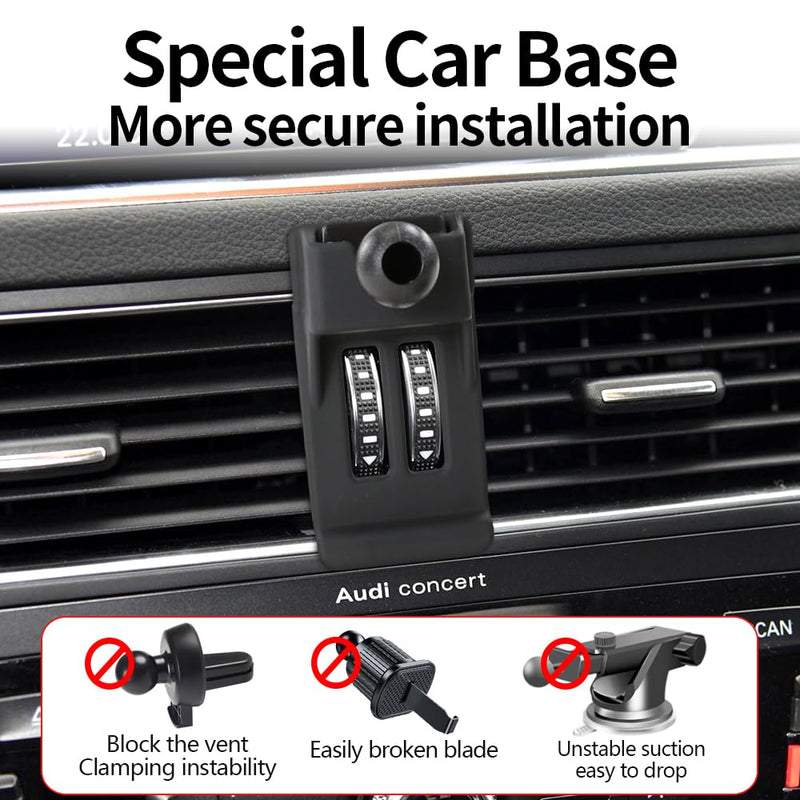 Car Phone Holder for Audi Q5 2008-2016, Audi SQ5 2014-2017 Auto Accessories Navigation Bracket Interior Decoration Dashboard Cell Mobile Phone Mount Holders case Accessory for Audi Q5 2008-2016 , Audi SQ5 2014-2017