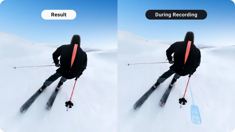 Insta360 Ski Pole Mount for Action Cameras, compatiable X3/ ACE/ACE PRO/ONE RS/X2, GoPro Hero12/11/10/9, DJI OSMO Action 4/3/2 (ski Pole Mount only), Black, CINSBAVQ-ALT4 ski pole mount only