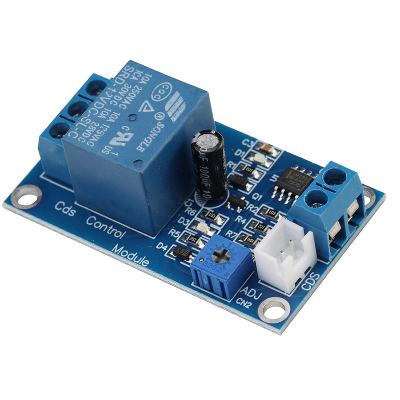 Heevhas 3pcs DC 12V XH-M131 Light Control Module Light Control Relay Light Switch Light Sensitive Resistance Module Detection Sensors Automatic Light Switch with Cable
