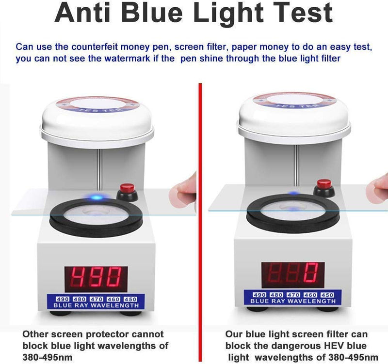 27" Anti Blue Light Anti Glare Monitor Screen Protector Design for Diagonal 27 Inch 16:9 Aspect Ratio Monitor Screen, Anti Fingerprint Reduces Digital Eye Strain Help You Sleep Better 597 x 336 mm