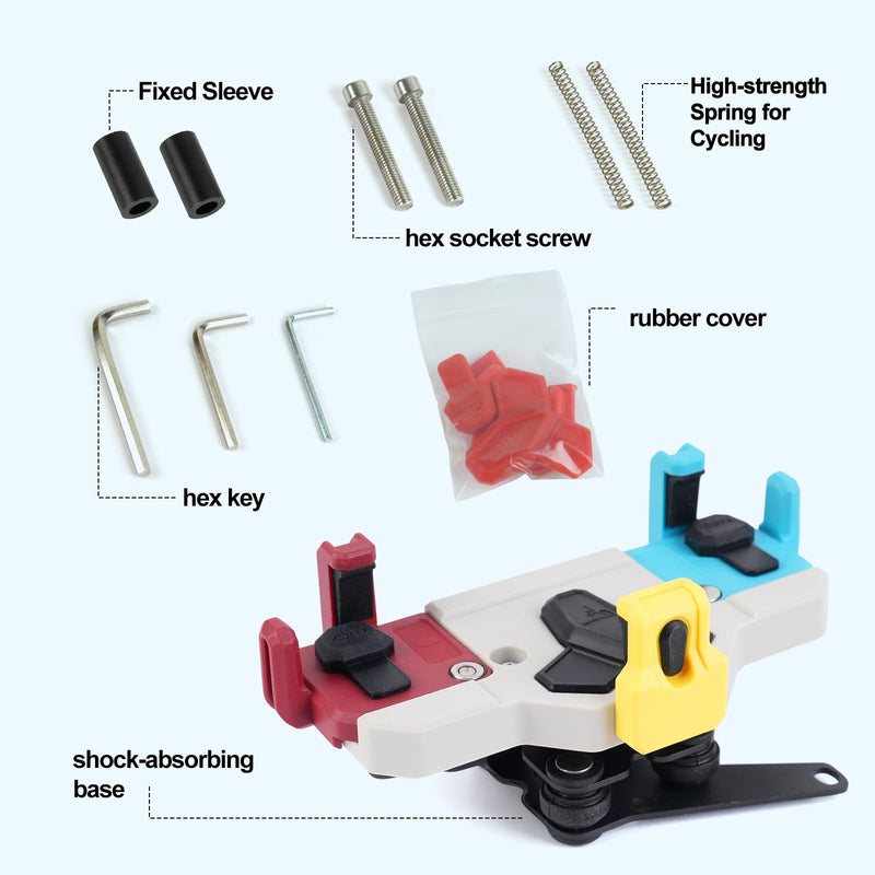 Yamaha YZF-R3 Exclusive Motorcycle Phone Mount with Vibration Dampener,Heavy Duty Phone Holder for Motorcycle,Anti Slip, Anti Shake, Anti-Theft,Adjustable for 5.4-8.3'' Smartphone