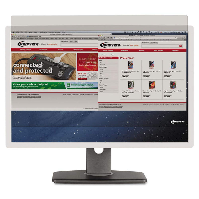 Innovera IVRBLF22W 16:10 Aspect Ratio Blackout Privacy Filter for 22 in. Widescreen LCD Monitor