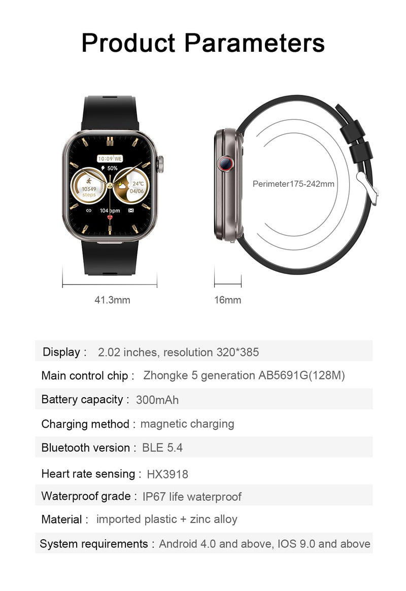 Smart Watch with Earbuds,2.02" HD Screen,2 in 1 Smart Watches for Women,Waterproof Fitness Tracker Watch with Wireless Earphone Compatible for Android iOS with Sports Monitor Sleep Golden