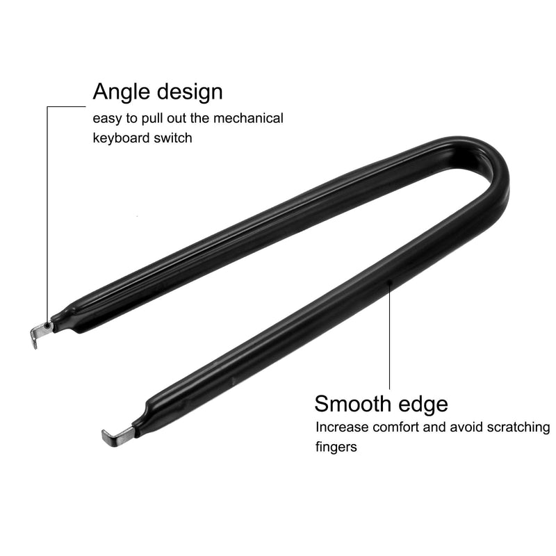QUARKZMAN IC Puller Chip Extractor Stainless Steel with Insulated Vinyl Handle Black Pack of 1