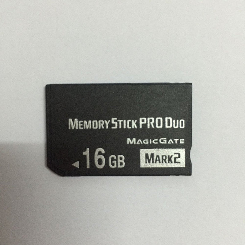 Huadawei 16GB MS(Mrak2) MemoryStick Pro Duo HX High Speed Memory Card for Sony PSP 1000 Accessories