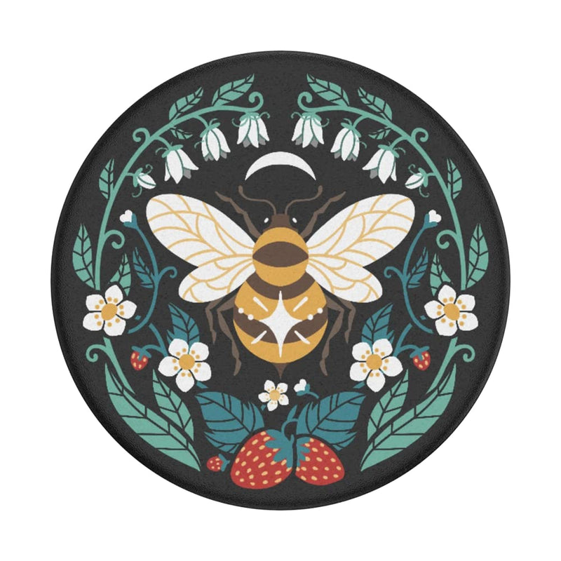 PopSockets Phone Grip with Expanding Kickstand, Animal - Bee Boho