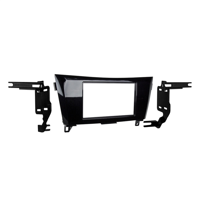 Metra 95-7622HG Double DIN Installation Dash Kit for 2014- Nissan Rogue (Black) & Metra Electronics 40-NI12 Antenna Cable to Aftermarket Radio Adapter for Select 2007-Up Infiniti/Nissan Vehicles,Black Dash Kit + Antenna Cable
