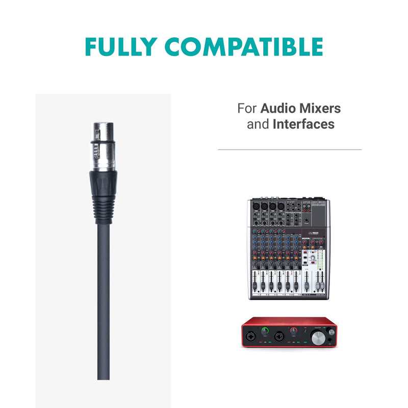 Movo PC-M6 Universal Cardioid Condenser Microphone with XLR and 3.5mm, Shock Mount, and Windscreen - Perfect for Podcasting, Live-Streaming, Gaming, Remote Work