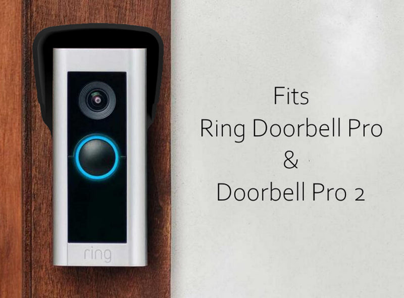 | RingPro & Pro2 Video Doorbell Compatible - Cover | Camera Protection from Rain/Glare/Light | Slim and Strong