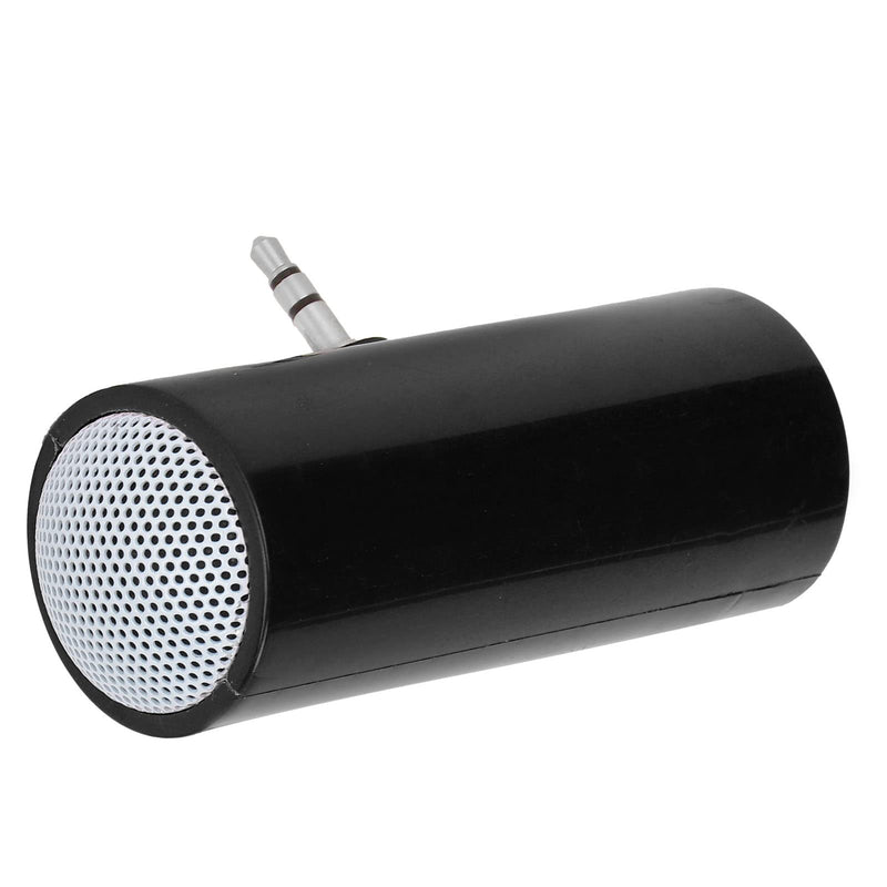 Cuifati Mini Stereo Speaker,New DIY Pillow Speaker, Unique Soft Sound Portable Speaker, Portable Plug in Speaker with 3.5mm Aux Audio Input, for Mobile Phones and Tablets(Black) black