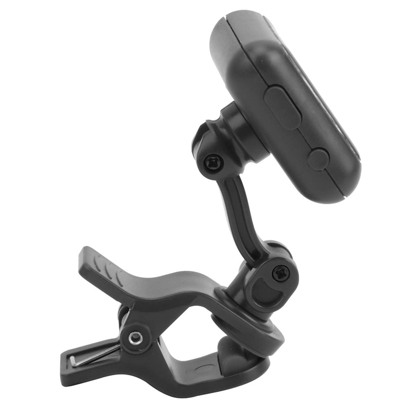 Guitar Tuner Clip On Violin Tuner USB Rechargeable with Color Display for Acoustic Electric Guitar Bass Ukulele Viola All Instruments(AT-102 Black) AT-102 Black