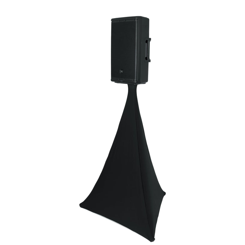 Gator Frameworks 360° Speaker Stand Scrim Stretch Cover for Tripod Style Stands, Black (GFW-TRIPODSCRIMB)