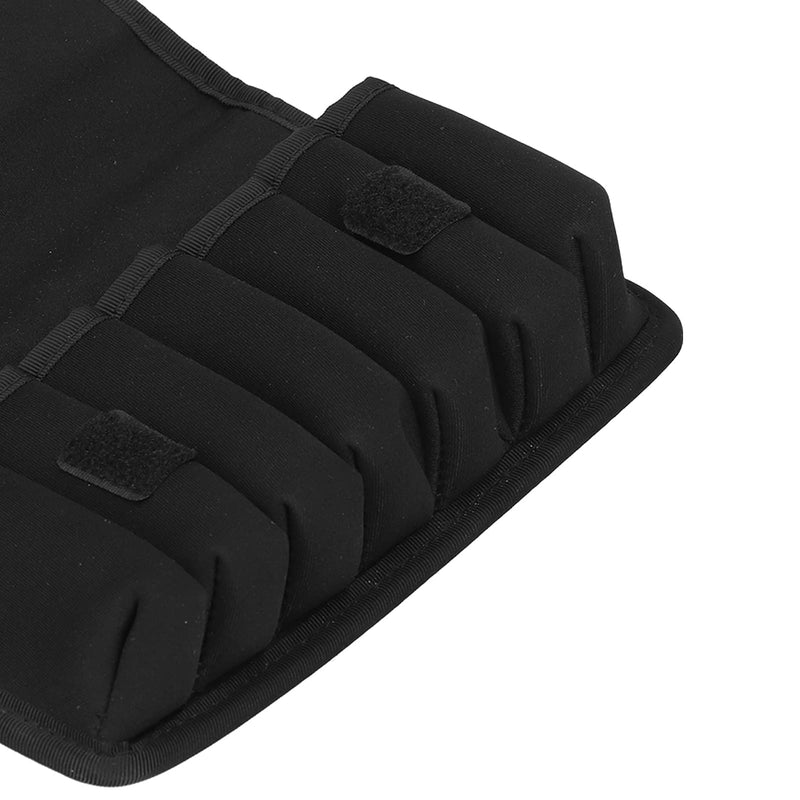 [AUSTRALIA] - 10 Holes Harmonicas Storage Bag, Large Capacity Soft Harmonica Carry Case, Portable Eva Shockproof Cloth Harmonica Cases Storage Case for 7 Harmonicas Storage (Black) 