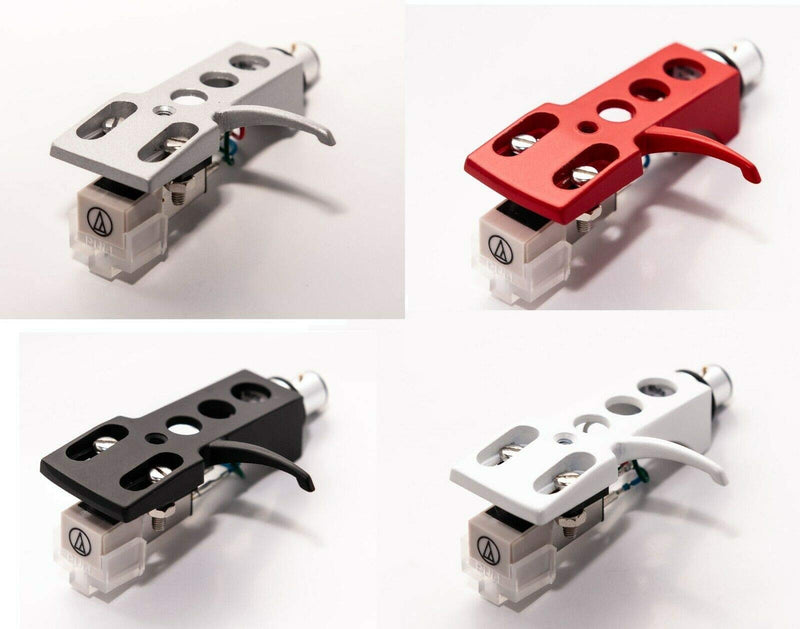 Silver Headshell, AT-3600L Cartridge and Stylus, Needle for Pioneer PLX-1000, PL-518, PL-530, PL-A35, PLX-500, PL-560, PL-200, PL-516, PL-255, PL-200X, XL-A700, PL-A45D