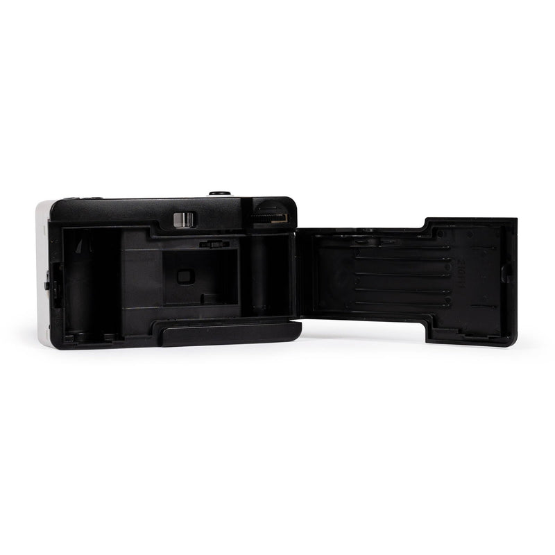[AUSTRALIA] - Bundle of Ilford Sprite 35-II Reusable/Reloadable 35mm Analog Film Camera (Black and Silver) with Two Rolls of HP5 Film and Cloth 