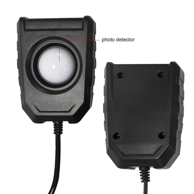 [AUSTRALIA] - Light Meter Digital Lux Meter Handheld Illuminance Light Meter with 360 Degree Rotating Sensor, 4 Digit LCD Display 0~200,000 Measurement Range Luxmeter Tester for Plants, Headlights, Home & Office 