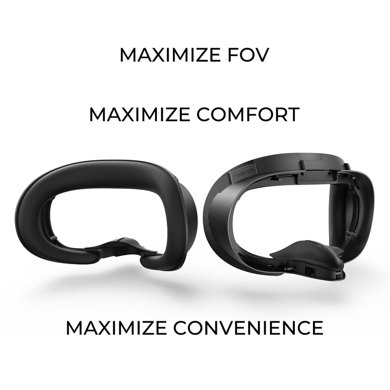 Modular Magnetic Mask for Meta Quest 3S – Quick-Swap PU & Fabric Face Pads