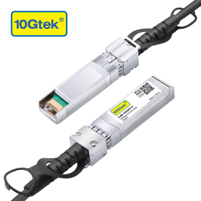 10G SFP+ DAC Twinax Cable, SFP+ to SFP+ Direct Attach Copper Passive for Cisco SFP-H10GB-CU2.5M, Ubiquiti UniFi UC-DAC-SFP+, Meraki, Mikrotik, Fortinet, Netgear, TP-Link and More, 2.5 Meter(8.2ft) 10G SFP+ 2.5m x1