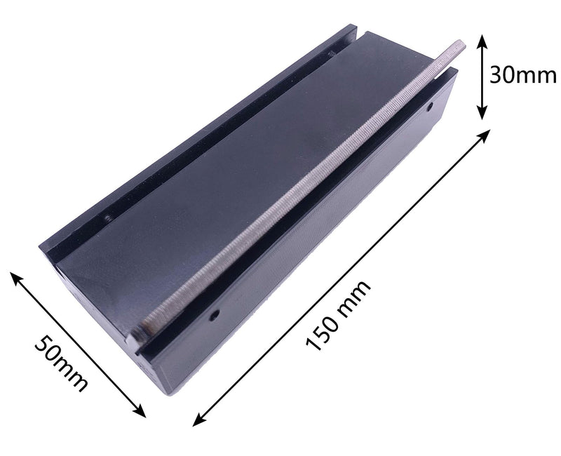 Guitar Fret End Beveling File 3 and 23 Degree Fret End Dressing Bevel Luthier Tool Compatible with MN831, 150mm in Length 3/23 Degree