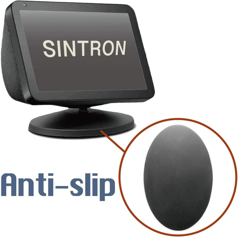 Sintron Smart Display Stand for Show 5 & Show 8 (1st Gen & 2nd Gen) - Adjustable Magnetic Stand Mount with 360 Degree Rotation, Tilt Function and Anti-Slip Base, Compatible with iPhone Models (Black) Black