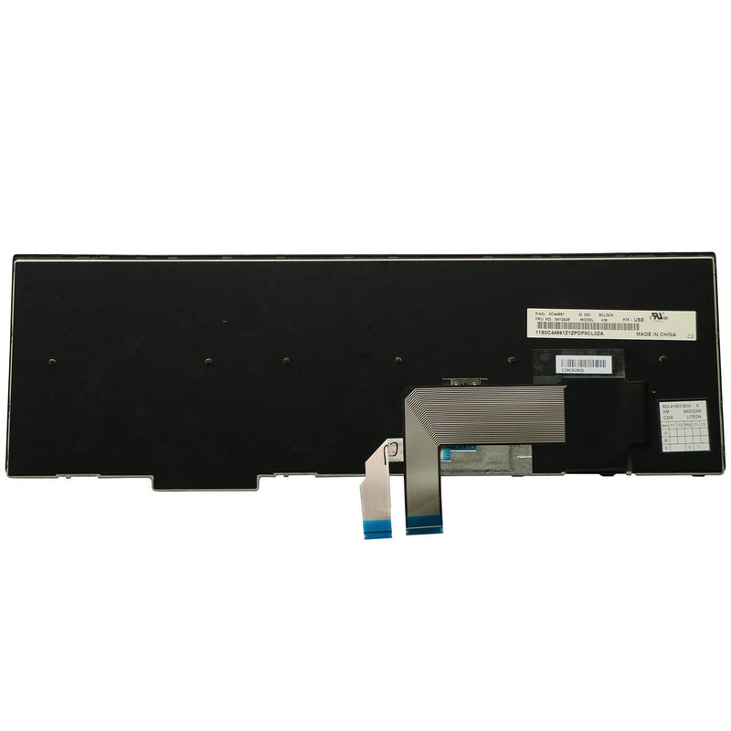 AUTENS Laptop Replacement Keyboard for Lenovo ThinkPad T540 T540p L540 W540 W541 T550 W550 W550s T560 L560 L570 P50s Laptop No Backlight (6 Fixing Screws)
