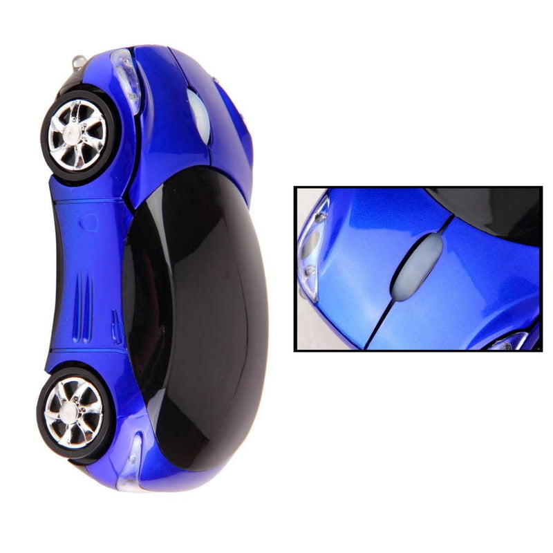 WXG Mini car Shape Mouse - 2.4GHz 1600DPI Wireless Mouse with USB Receiver Tablet Laptop Desktop Computer Mouse