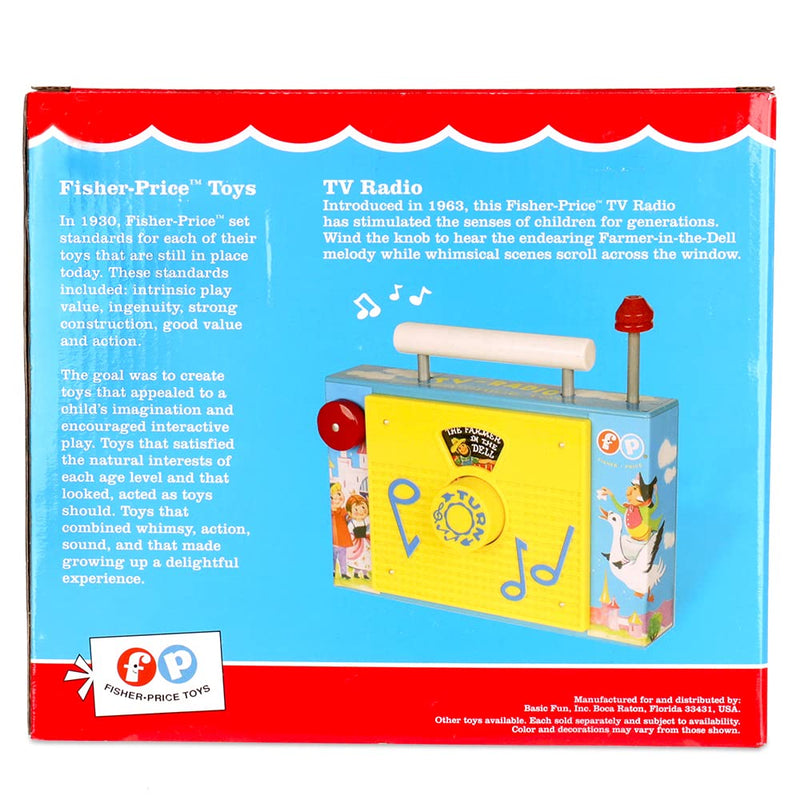Fisher Price Classic TV Radio