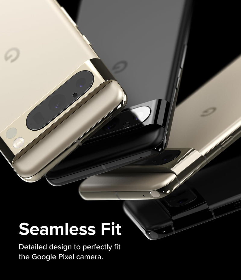 Ringke Camera Glass [Multi-Layer Protection] Compatible with Google Pixel 8 Pro Camera Lens Protector, Tempered Glass Cover - 3 Pack