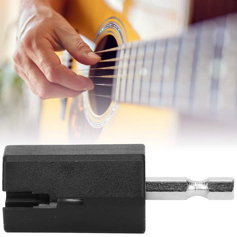 [AUSTRALIA] - Vbestlife 2PCS Guitar Electric Drill Drill Bit String Peg Winder, String Winder Tuning Peg Puller Guitar Repair and Maintenance Tool Playing Accessories 