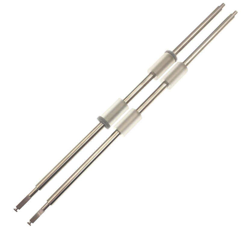 [AUSTRALIA] - PA03586-K983 PA03586-K984 Scanner Paper Feed Roller & Exit Roller with Shaft Compatible with Fujitsu S1500 S1500M fi-6110 N1800 