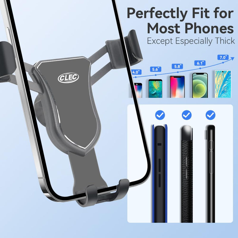 Car Phone Holder Stand Fit for Nissan Rogue 14-20 Adjustable for Air Vent Car Phone Mount Compatible with All Most 4.7 Inches-6.7 Inches Phones