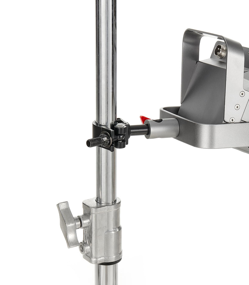PHOCUS Half Coupler Clamp with 5/8" Pin, Photography Heavy Duty Truss Clamp for Round Tube to Support Studio Lighting, LED Ring Lights, Video Equipment (Clamp Range: 30-35mm) Clamp Range: 30-35mm