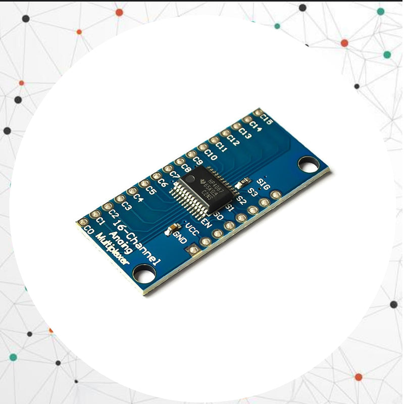 CD74HC4067 High Speed CMOS 16 Channel Analyzer Digital Multiplexer Analogue / Digital 2V-6V Pack of 8