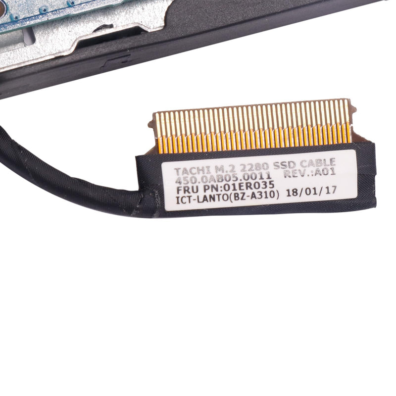 BestParts New NVMe PCIe M.2 SSD Upgrade Adapter Board Bracket Cable Replacement for Lenovo Thinkpad T570 T580 P51S P52S M.2 2280 NVME SC50M73861 SC50Q58222