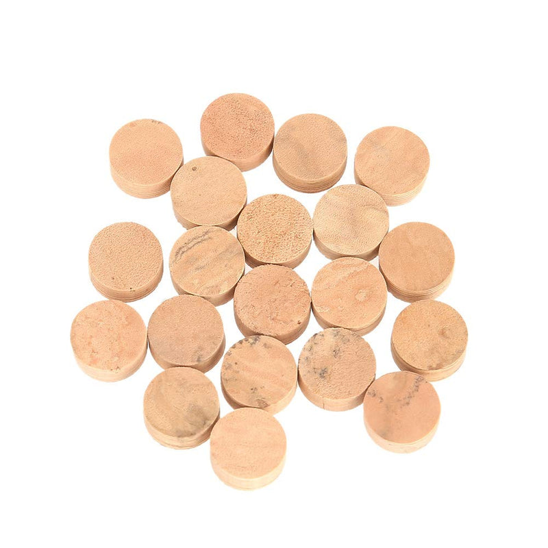 20Pcs 9.5mm Trumpet Cork Pads Trombone Repairing Cork Pads Trumpet Spit Valve Musical Instrument Accessories