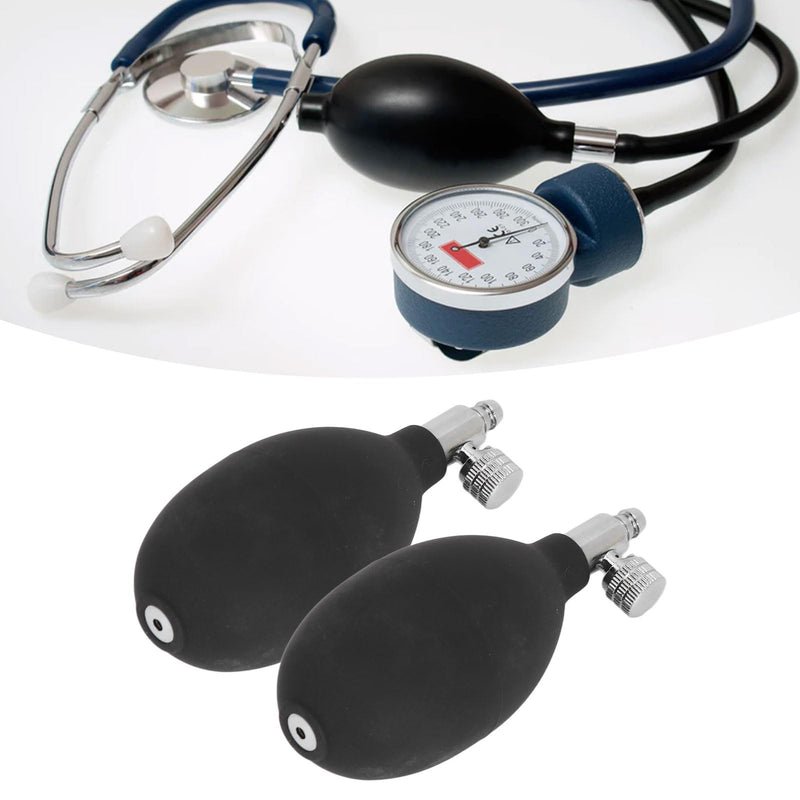 [AUSTRALIA] - Blood Pressure Latex Bulb, Replacement Inflation Bulb, Pack of 2 Latex Blood Pressure Bulb, Replacement Inflation Blood Pressure Monitor, Bulb Pump with Air Release Valve for Manual Inflation of Blood 