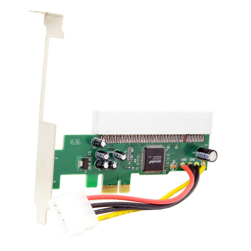 Cablecc PCI-Express PCIE PCI-E X1 X4 X8 X16 to PCI Bus Riser Card Adapter Converter with Bracket for Windows