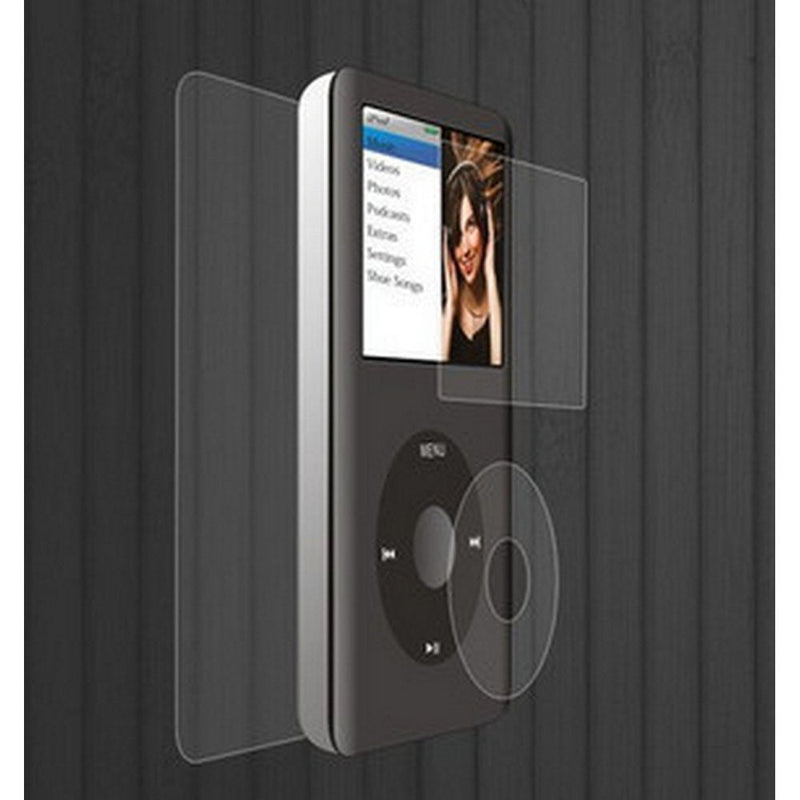 for iPod Classic Case, Silicone Skin Case Cover for Apple iPod Classic 6th 7th 80GB, 120GB Thin 160GB and iPod Video 5th 30gb + Screen Protector & Lanyard-10.5mm Thickness Thin Version(Black) Black