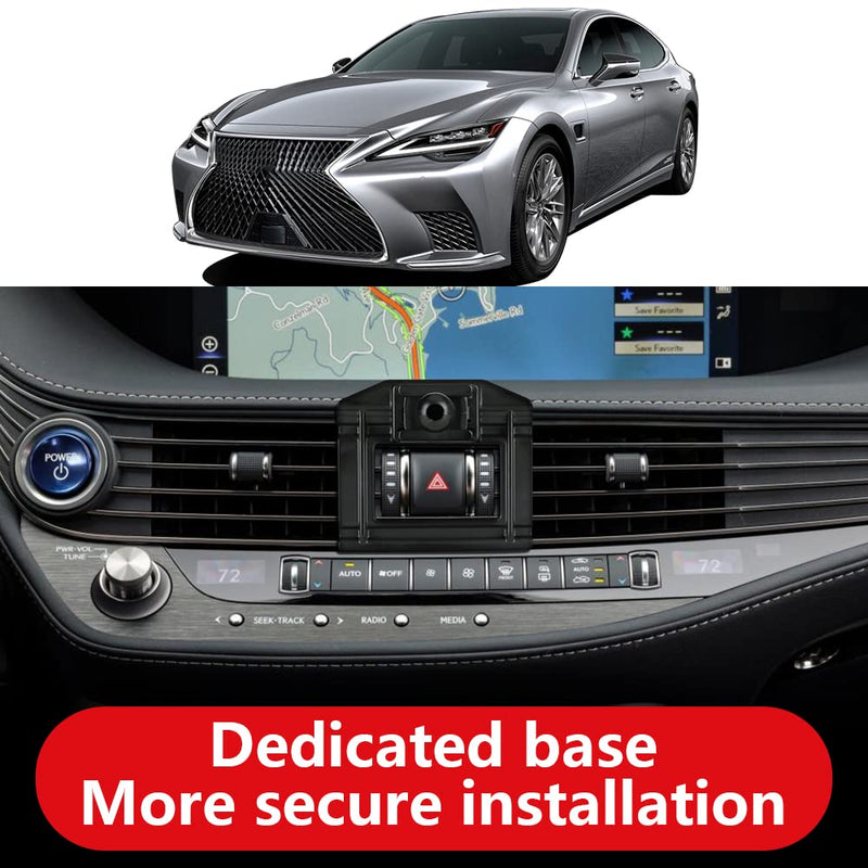 Car Phone Holder for Lexus LS 500 500h 2018-2026 Auto Accessories Navigation Bracket Interior Decoration Mobile Cell Phone Mount