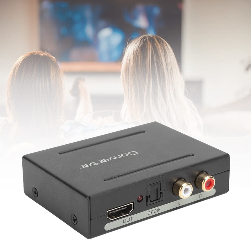 Extractor, Optical Splier, 4K Splier, Suitable for Helpin to Adjust and Stabilise Volume(Black Color) Black