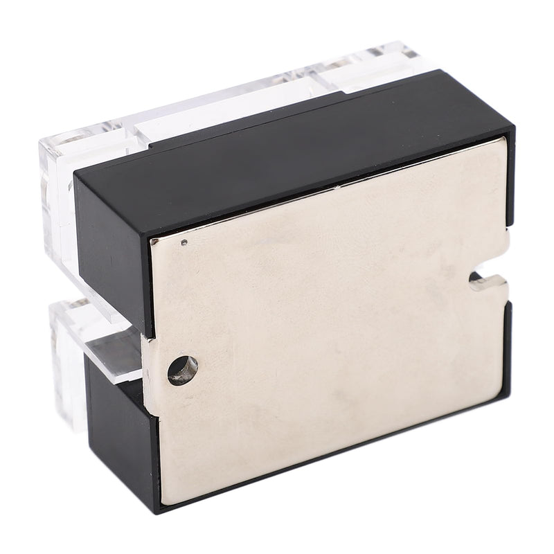 Solid State Relay Module, SSR-1 D48100 100A Solid State Relay DC Control 24-480VAC DC-AC with Plastic Cover for Automation Devices