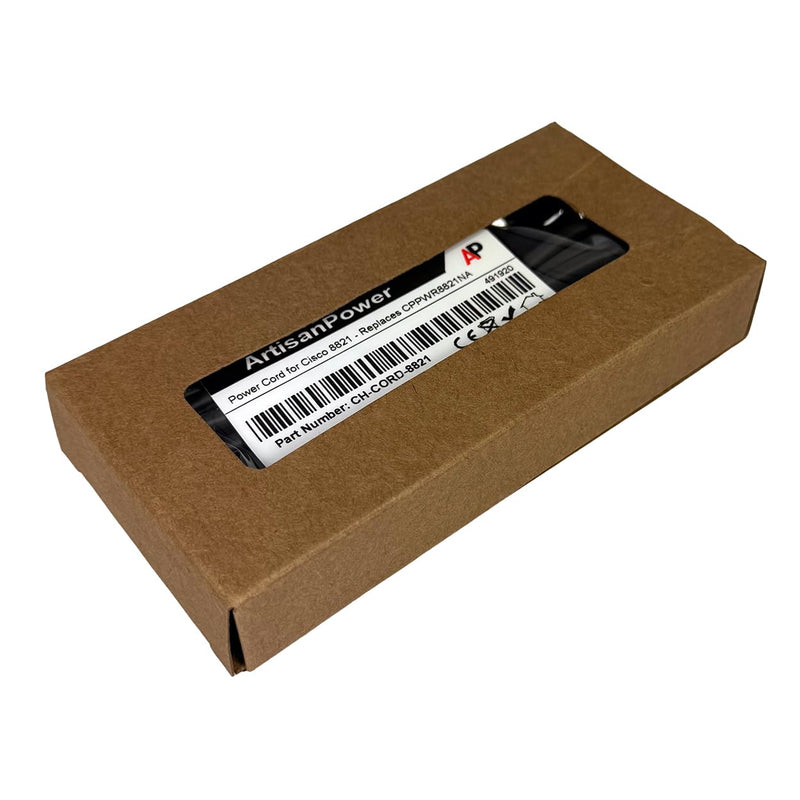 Artisan Power Replacement Power Cord Compatible with The Cisco 8821 - Replaces CPPWR8821NA (Outlet Block NOT Included)